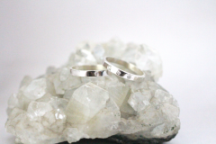 Zilveren ringen met edelstenen
